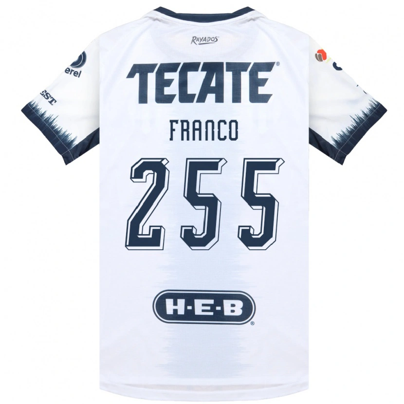Danxen Donna Maglia Enrique Franco #255 Bianco Bluinchiostro Rosso Kit Gara Away 2026/27 Maglietta