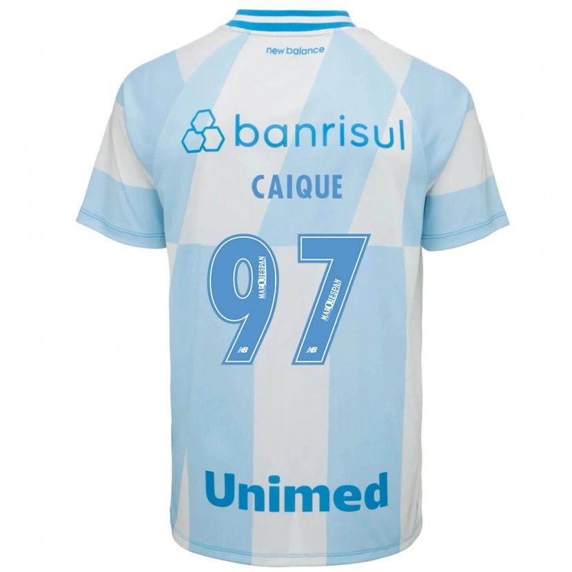 Danxen Donna Maglia Caíque #97 Azzurro Chiaro Bianco Kit Gara Away 2026/27 Maglietta