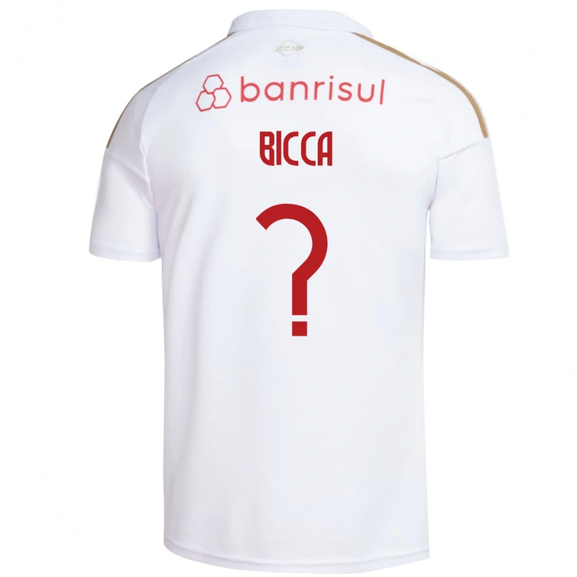 Danxen Donna Maglia Leo Bicca #0 Bianco Rosso Kit Gara Away 2026/27 Maglietta