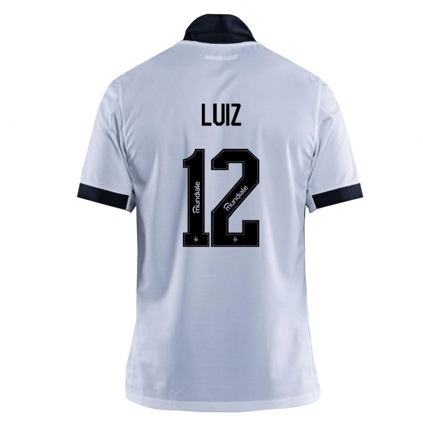 Danxen Donna Maglia Estevan Luiz #12 Nero Bianco Kit Gara Away 2026/27 Maglietta