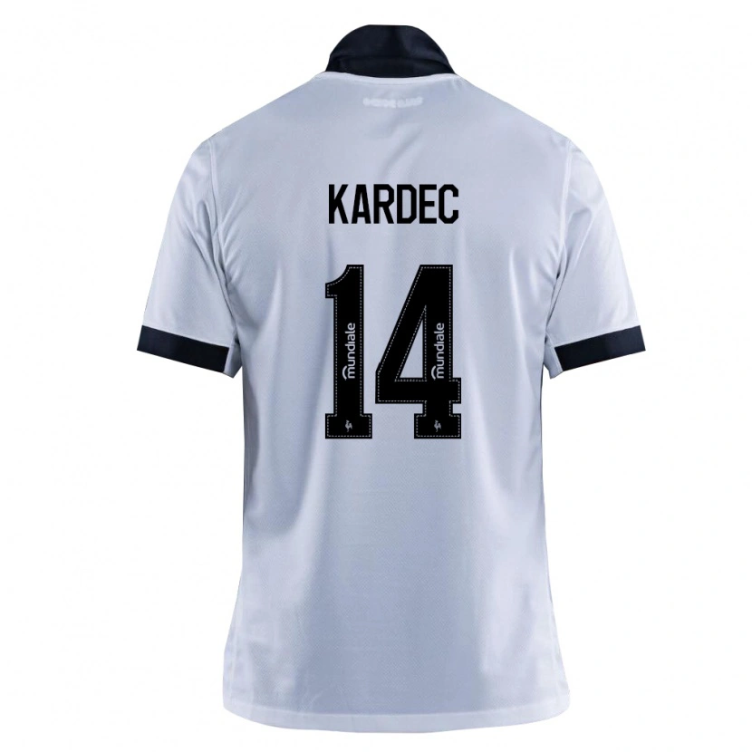 Danxen Donna Maglia Alan Kardec #14 Nero Bianco Kit Gara Away 2026/27 Maglietta