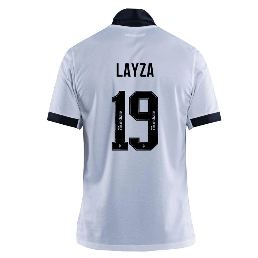 Danxen Donna Maglia Layza #19 Nero Bianco Kit Gara Away 2026/27 Maglietta