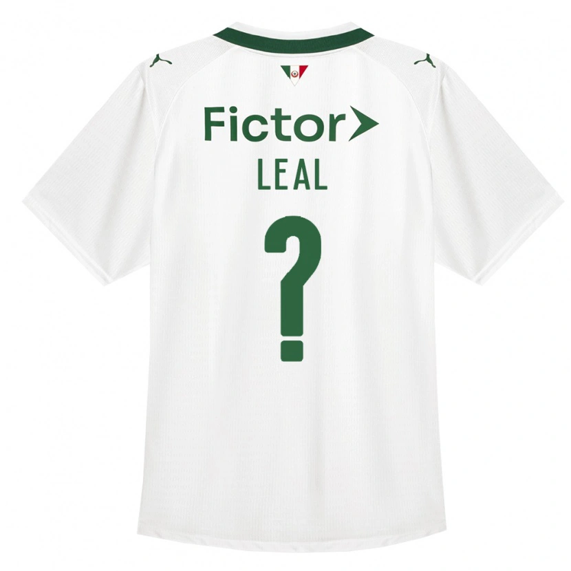 Danxen Donna Maglia Kauê Leal #0 Verde Bianco Kit Gara Away 2026/27 Maglietta