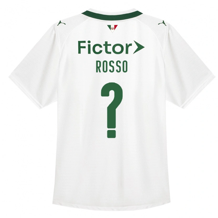 Danxen Donna Maglia Romer Rosso #0 Verde Bianco Kit Gara Away 2026/27 Maglietta