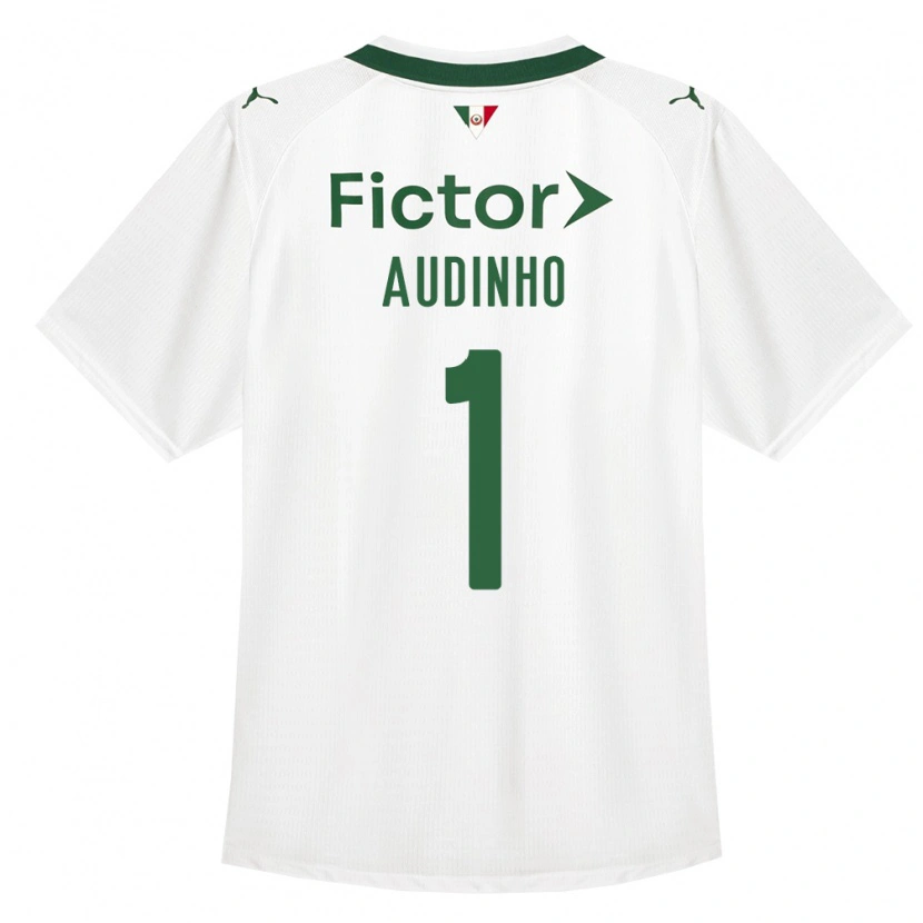 Danxen Donna Maglia Audo Ventilari Albuquerque Da Costa #1 Verde Bianco Kit Gara Away 2026/27 Maglietta
