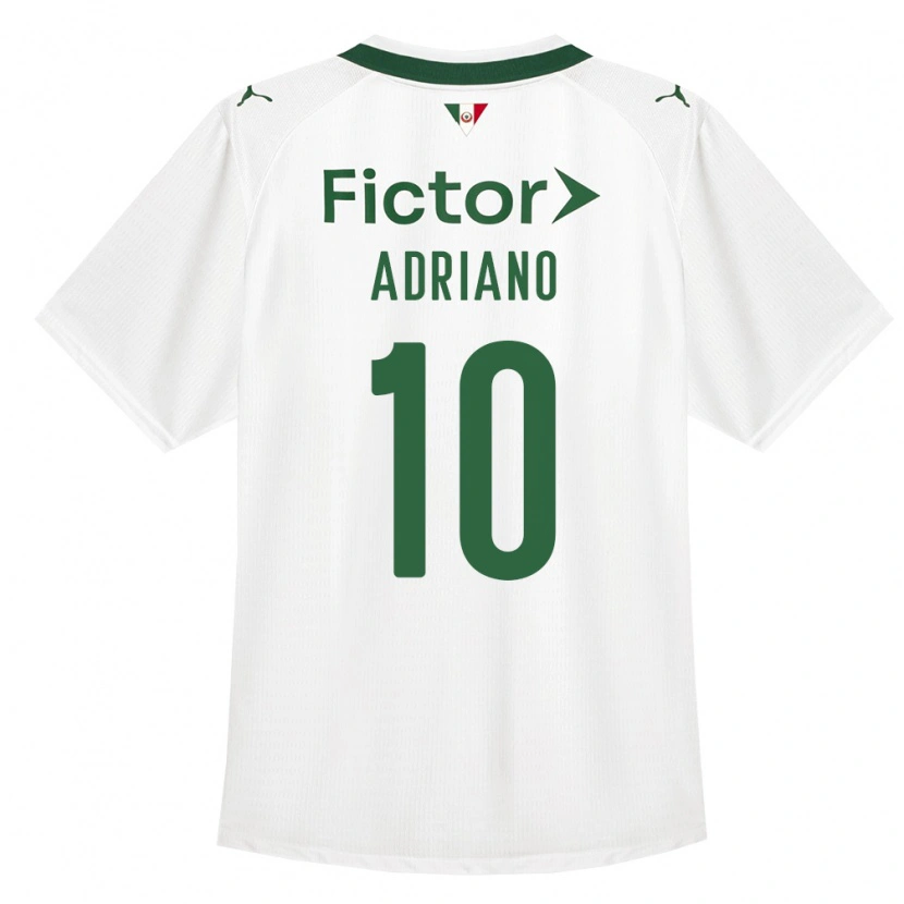 Danxen Donna Maglia Luiz Adriano #10 Verde Bianco Kit Gara Away 2026/27 Maglietta