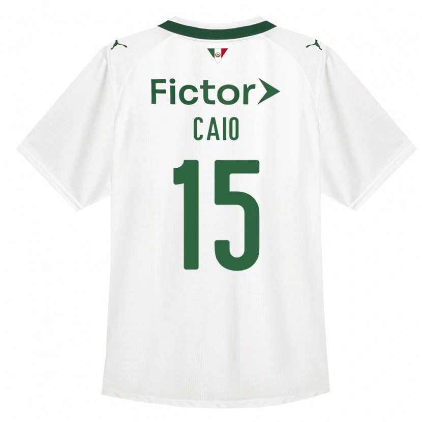 Danxen Donna Maglia Caio Matheus De Alcântara Lima #15 Verde Bianco Kit Gara Away 2026/27 Maglietta