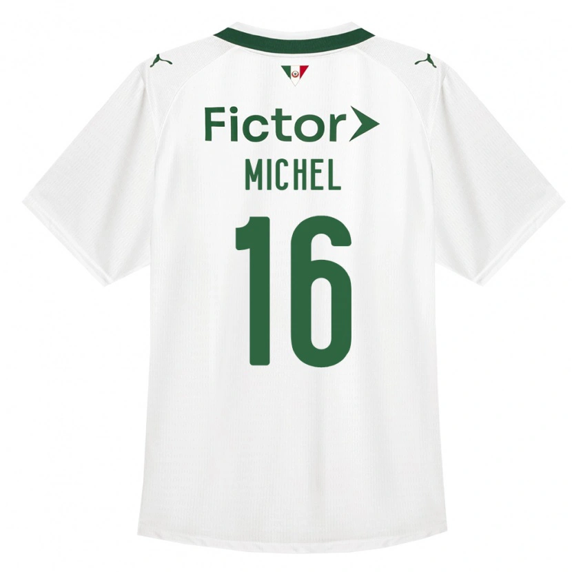 Danxen Donna Maglia Michel Cavalcante Fonseca Da Silva #16 Verde Bianco Kit Gara Away 2026/27 Maglietta