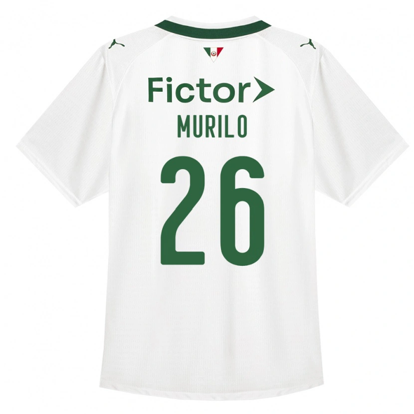 Danxen Donna Maglia Murilo Cerqueira Paim #26 Verde Bianco Kit Gara Away 2026/27 Maglietta