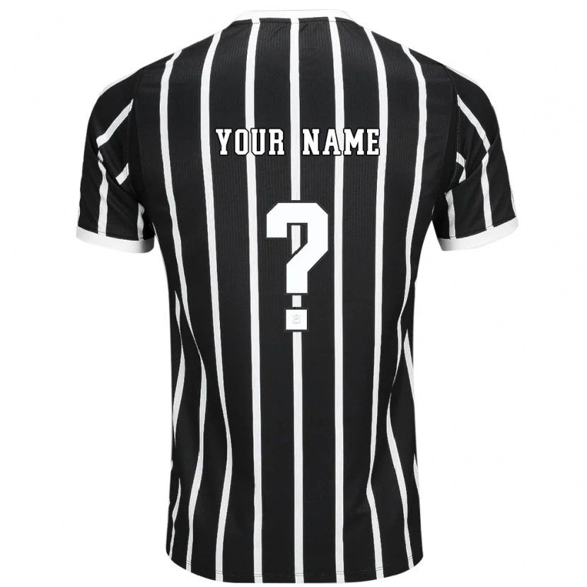 Danxen Donna Maglia Il Tuo Nome #0 Nero Bianco Rosso Kit Gara Away 2026/27 Maglietta