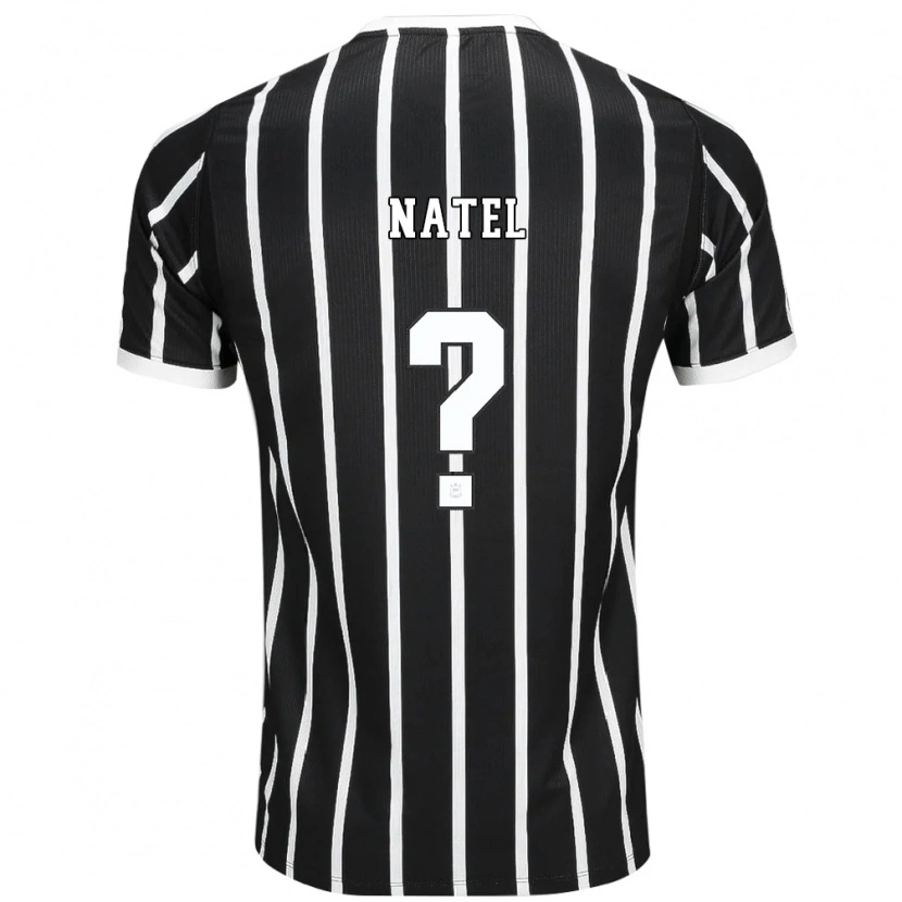 Danxen Donna Maglia Leo Natel #0 Nero Bianco Rosso Kit Gara Away 2026/27 Maglietta