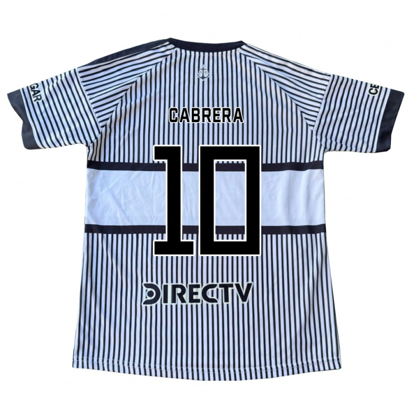 Danxen Donna Maglia Micaela Cabrera #10 Bianco Giallo Nero Kit Gara Away 2026/27 Maglietta
