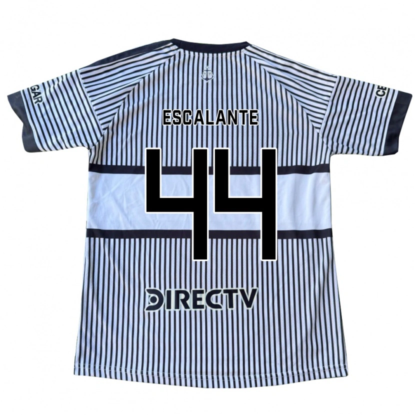 Danxen Donna Maglia Israel Escalante #44 Bianco Giallo Nero Kit Gara Away 2026/27 Maglietta