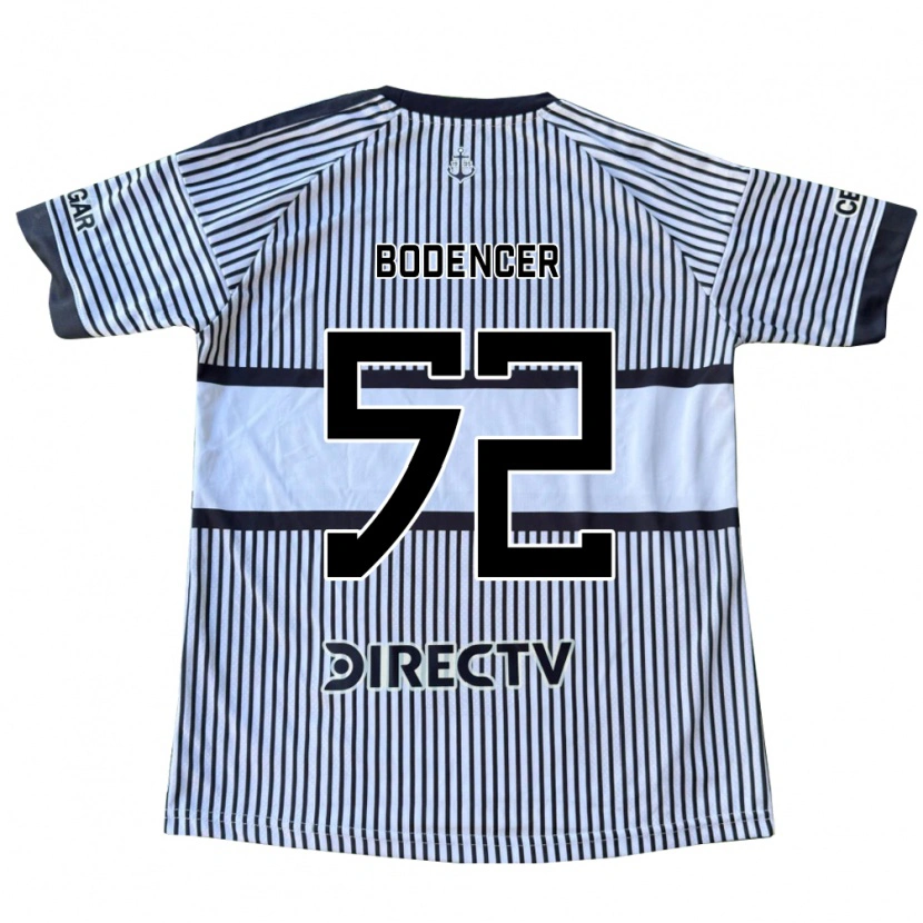 Danxen Donna Maglia Erik Bodencer #52 Bianco Giallo Nero Kit Gara Away 2026/27 Maglietta