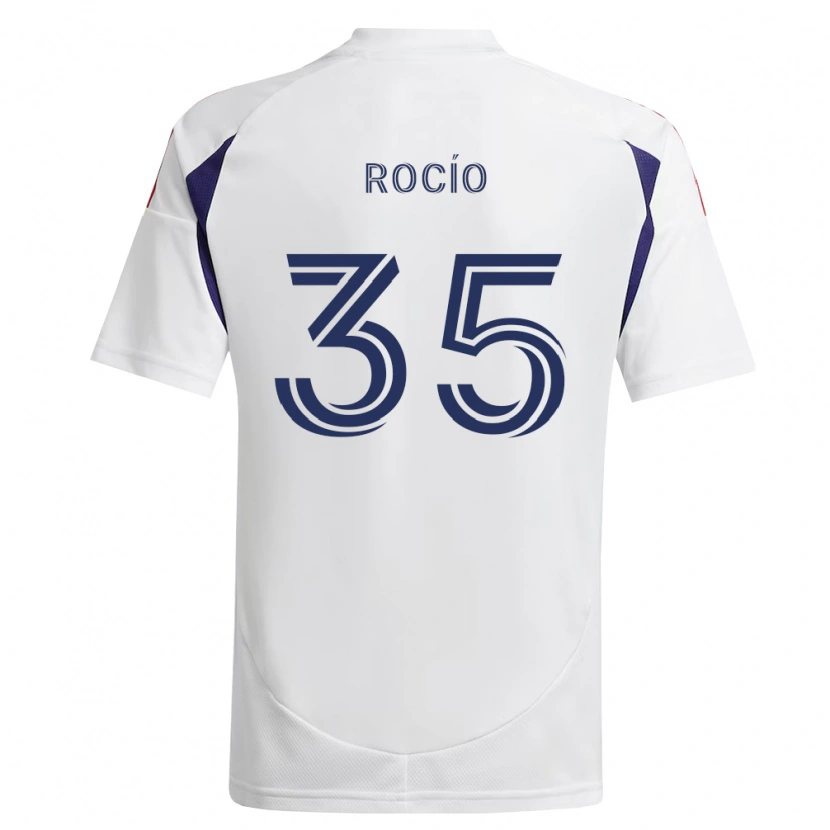 Danxen Bambino Maglia Diego Rocío #35 Blu Reale Rosso Marrone Kit Gara Away 2026/27 Maglietta