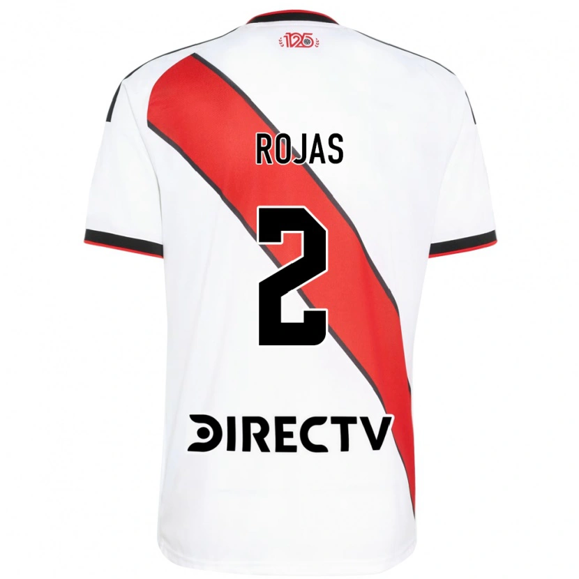 Danxen Bambino Maglia Robert Rojas #2 Rosso Bianco Nero Kit Gara Home 2026/27 Maglietta