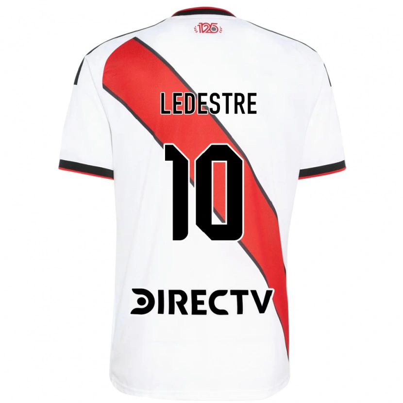 Danxen Bambino Maglia Gianfranco Ledestre #10 Rosso Bianco Nero Kit Gara Home 2026/27 Maglietta