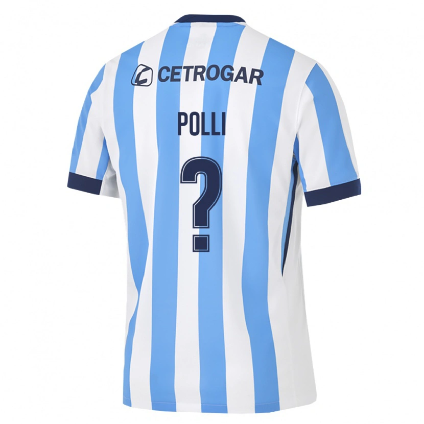 Danxen Bambino Maglia Tadeo Polli #0 Azzurro Bianco Nero Kit Gara Home 2026/27 Maglietta
