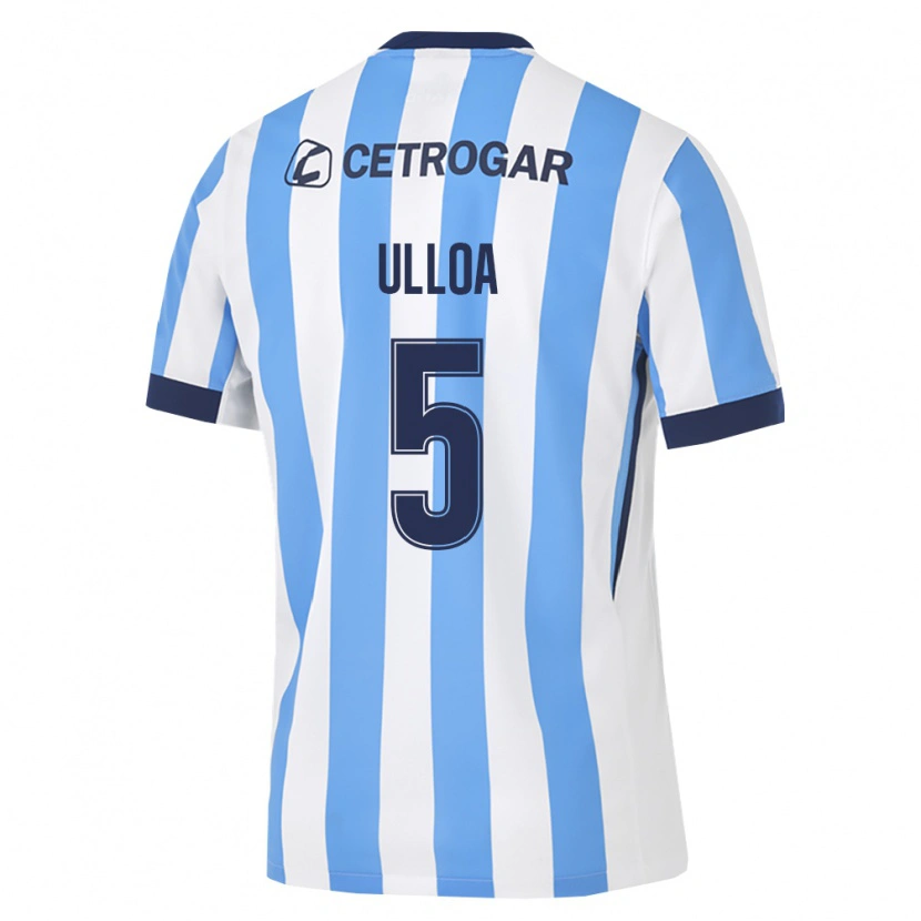 Danxen Bambino Maglia Camila Ulloa #5 Azzurro Bianco Nero Kit Gara Home 2026/27 Maglietta