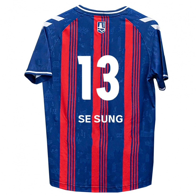 Danxen Bambino Maglia Se-Sung Lee #13 Blu Rosso Bianco Kit Gara Home 2026/27 Maglietta