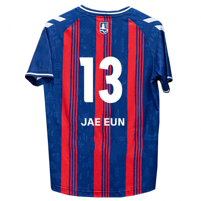 Danxen Bambino Maglia Jae-Eun Song #13 Blu Rosso Bianco Kit Gara Home 2026/27 Maglietta