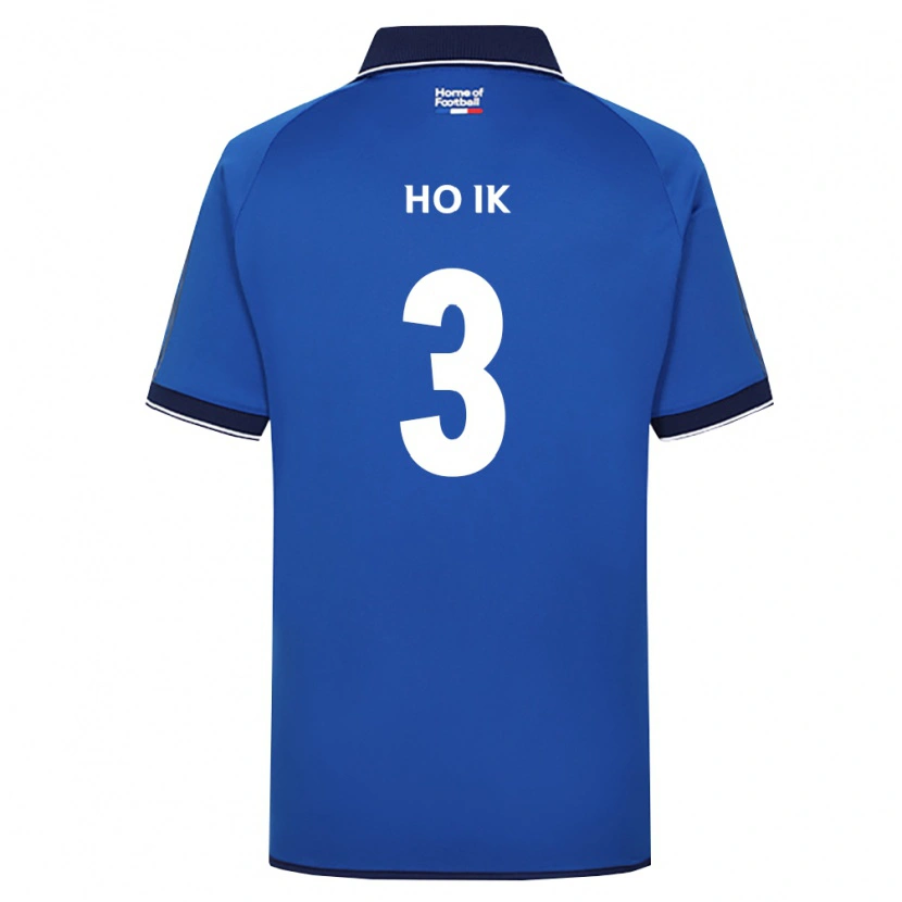 Danxen Bambino Maglia Ho-Ik Jang #3 Blu Reale Bianco Rosso Kit Gara Home 2026/27 Maglietta