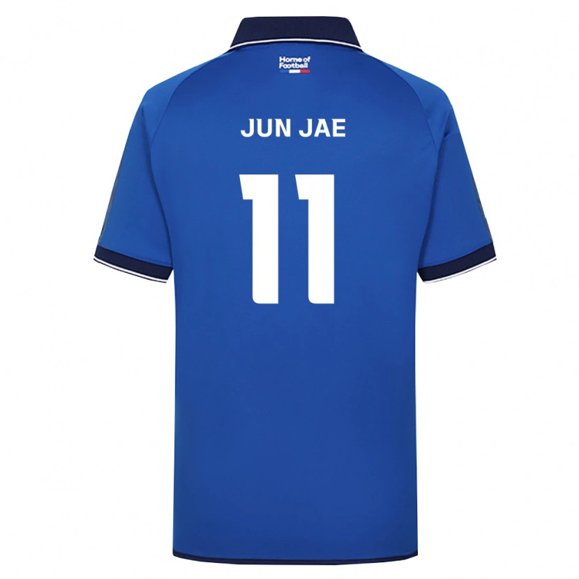 Danxen Bambino Maglia Jun-Jae Lee #11 Blu Reale Bianco Rosso Kit Gara Home 2026/27 Maglietta