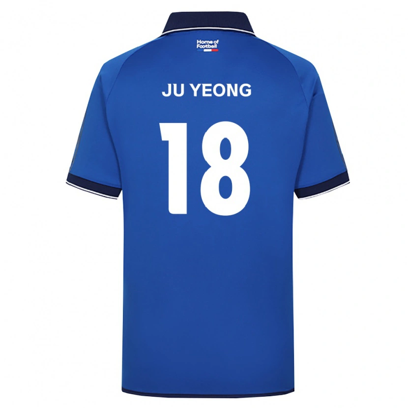 Danxen Bambino Maglia Ju-Yeong Park #18 Blu Reale Bianco Rosso Kit Gara Home 2026/27 Maglietta