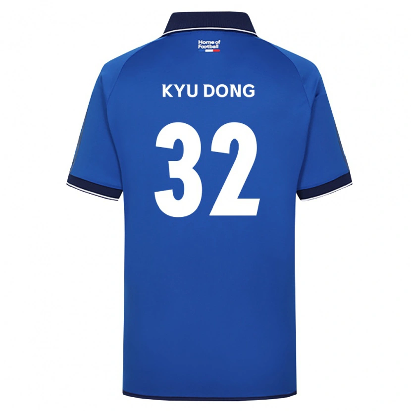 Danxen Bambino Maglia Kyu-Dong Lee #32 Blu Reale Bianco Rosso Kit Gara Home 2026/27 Maglietta