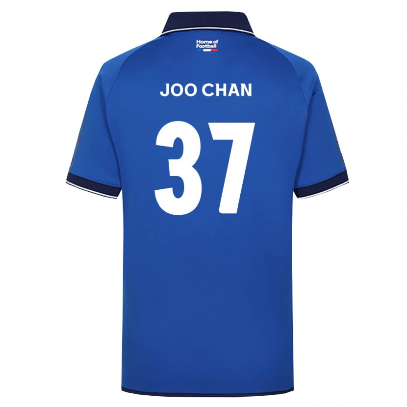 Danxen Bambino Maglia Joo-Chan Kim #37 Blu Reale Bianco Rosso Kit Gara Home 2026/27 Maglietta