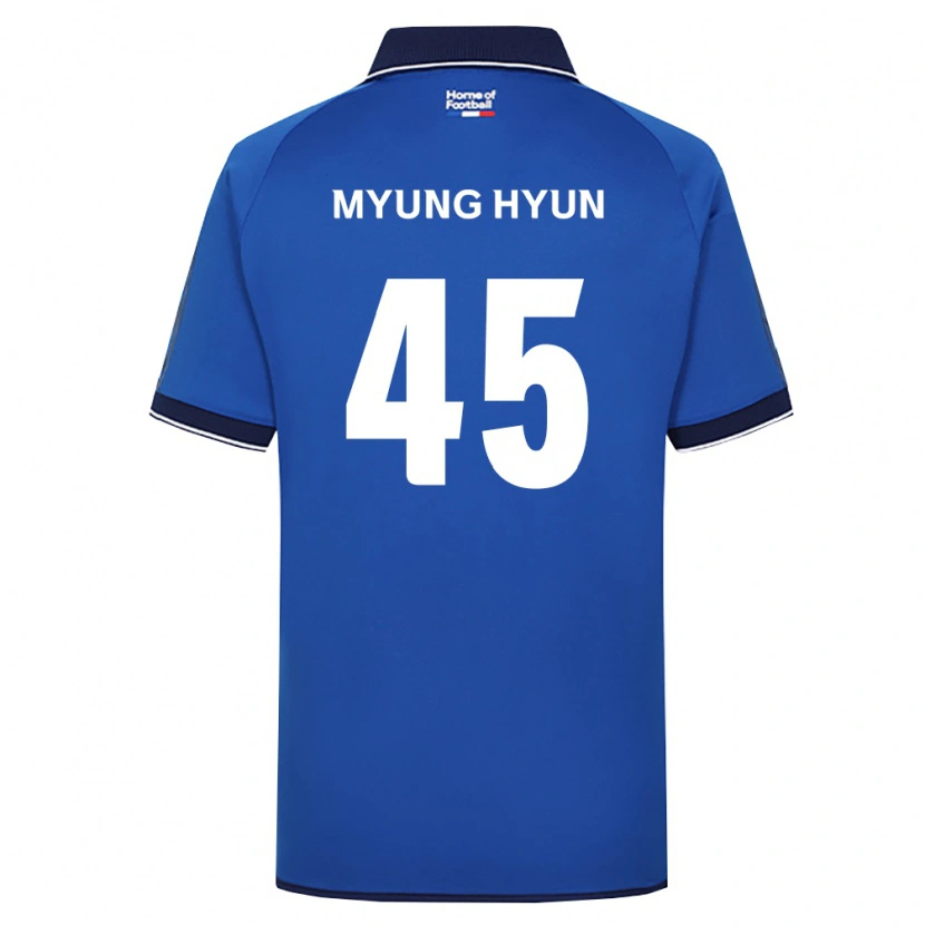 Danxen Bambino Maglia Myung-Hyun Hwang #45 Blu Reale Bianco Rosso Kit Gara Home 2026/27 Maglietta
