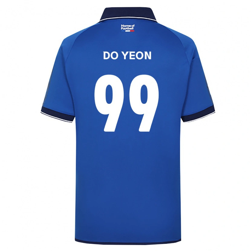 Danxen Bambino Maglia Do-Yeon Kim #99 Blu Reale Bianco Rosso Kit Gara Home 2026/27 Maglietta
