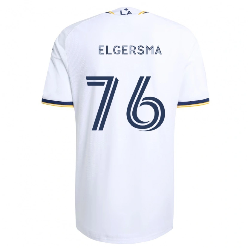 Danxen Bambino Maglia Troy Elgersma #76 Blu Giallo E Bianco Kit Gara Home 2026/27 Maglietta
