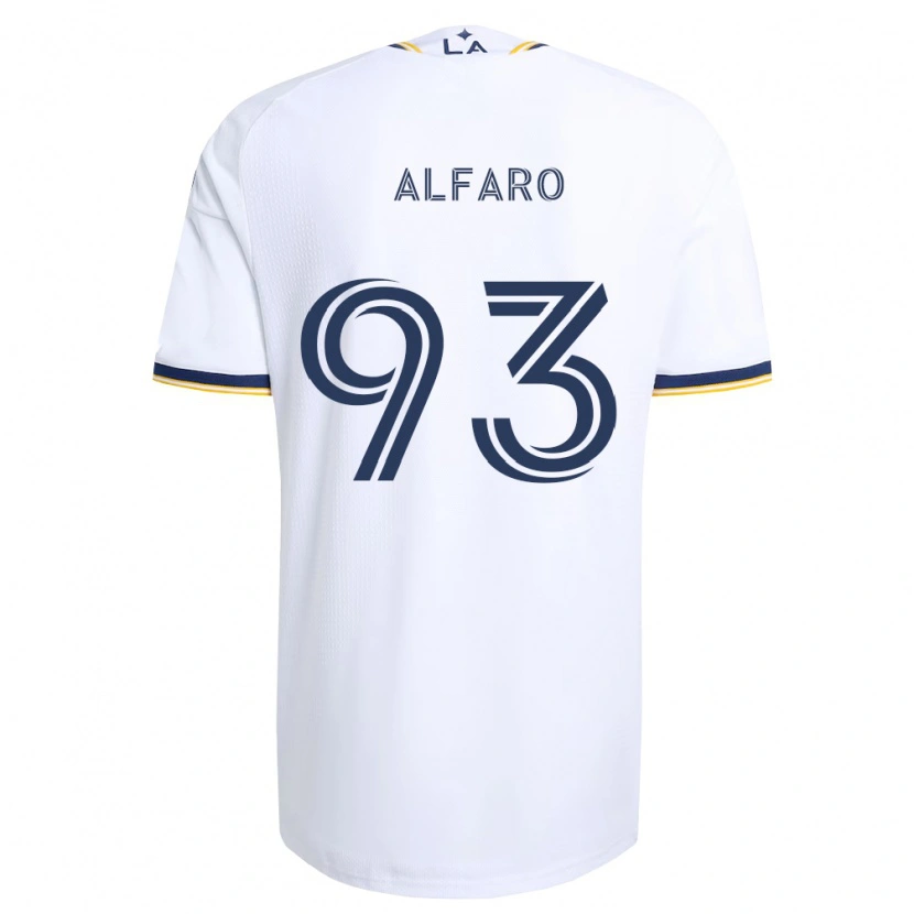 Danxen Bambino Maglia Tony Alfaro #93 Blu Giallo E Bianco Kit Gara Home 2026/27 Maglietta