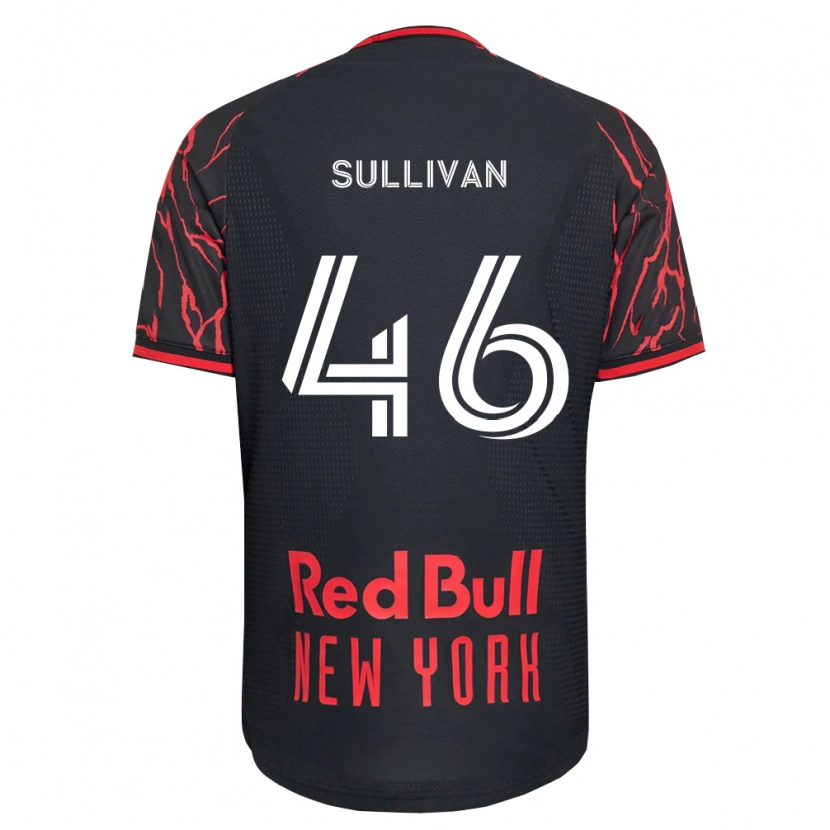 Danxen Bambino Maglia Dylan Sullivan #46 Rosso Nero Bianco Kit Gara Home 2026/27 Maglietta