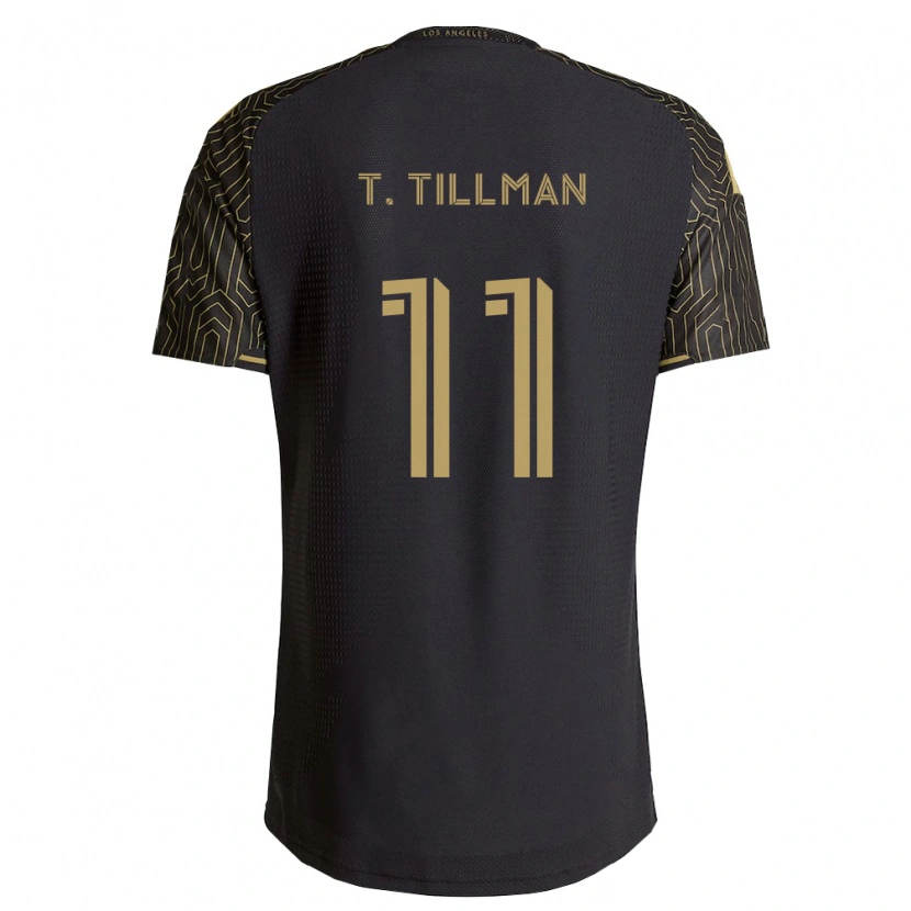 Danxen Bambino Maglia Timothy Tillman #11 Marrone Nero Kit Gara Home 2026/27 Maglietta