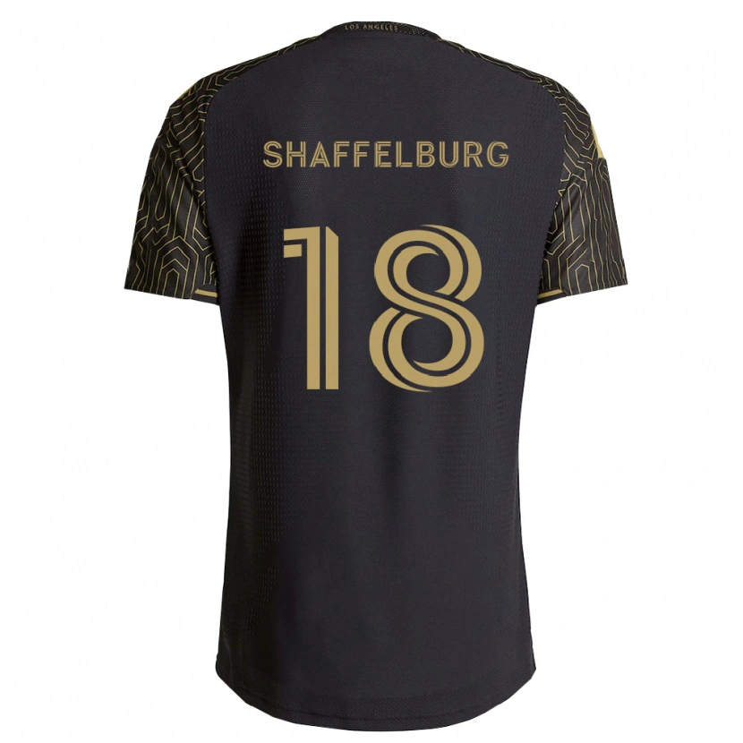 Danxen Bambino Maglia Jacob Shaffelburg #18 Marrone Nero Kit Gara Home 2026/27 Maglietta