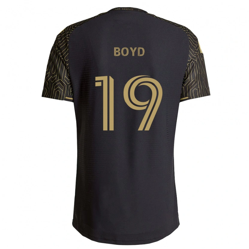 Danxen Bambino Maglia Tyler Boyd #19 Marrone Nero Kit Gara Home 2026/27 Maglietta