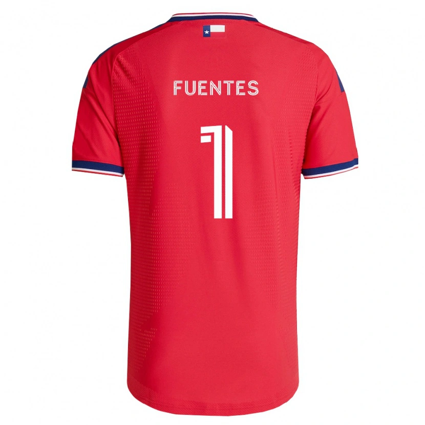 Danxen Bambino Maglia Eliezer Fuentes #1 Rosso Blu Bianco Kit Gara Home 2026/27 Maglietta