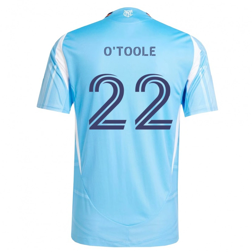Danxen Bambino Maglia Kevin O'toole #22 Azzurro Bianco Kit Gara Home 2026/27 Maglietta