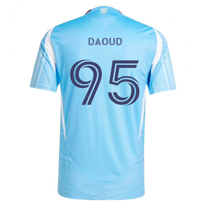 Danxen Bambino Maglia Rami Daoud #95 Azzurro Bianco Kit Gara Home 2026/27 Maglietta