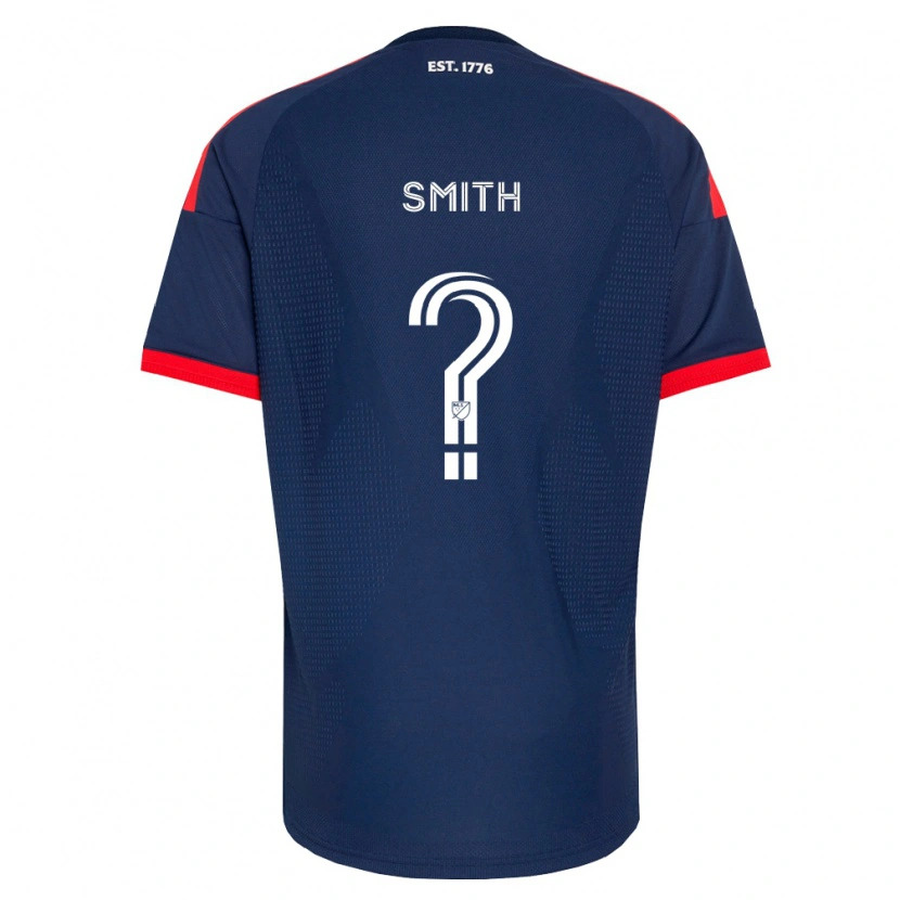 Danxen Bambino Maglia Braedon Smith #0 Blu Reale Rosso Bianco Kit Gara Home 2026/27 Maglietta