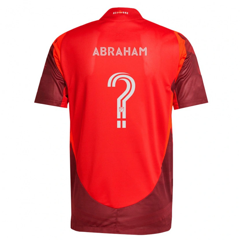Danxen Bambino Maglia Nathaniel Abraham #0 Borgogna Rosso Kit Gara Home 2026/27 Maglietta