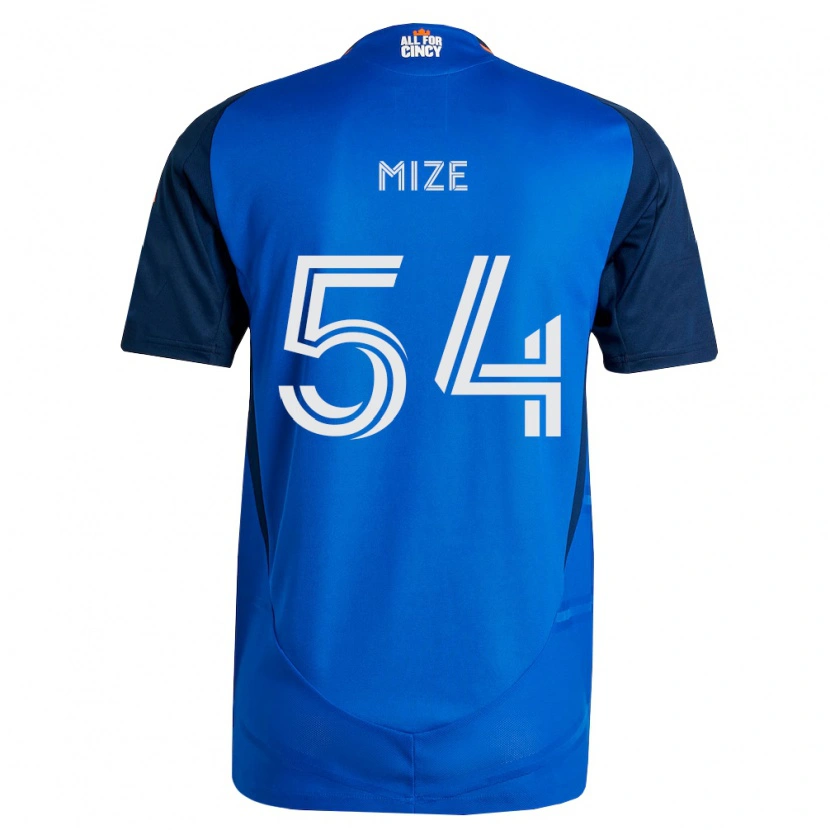 Danxen Bambino Maglia Jack Mize #54 Blu Reale Arancio Kit Gara Home 2026/27 Maglietta