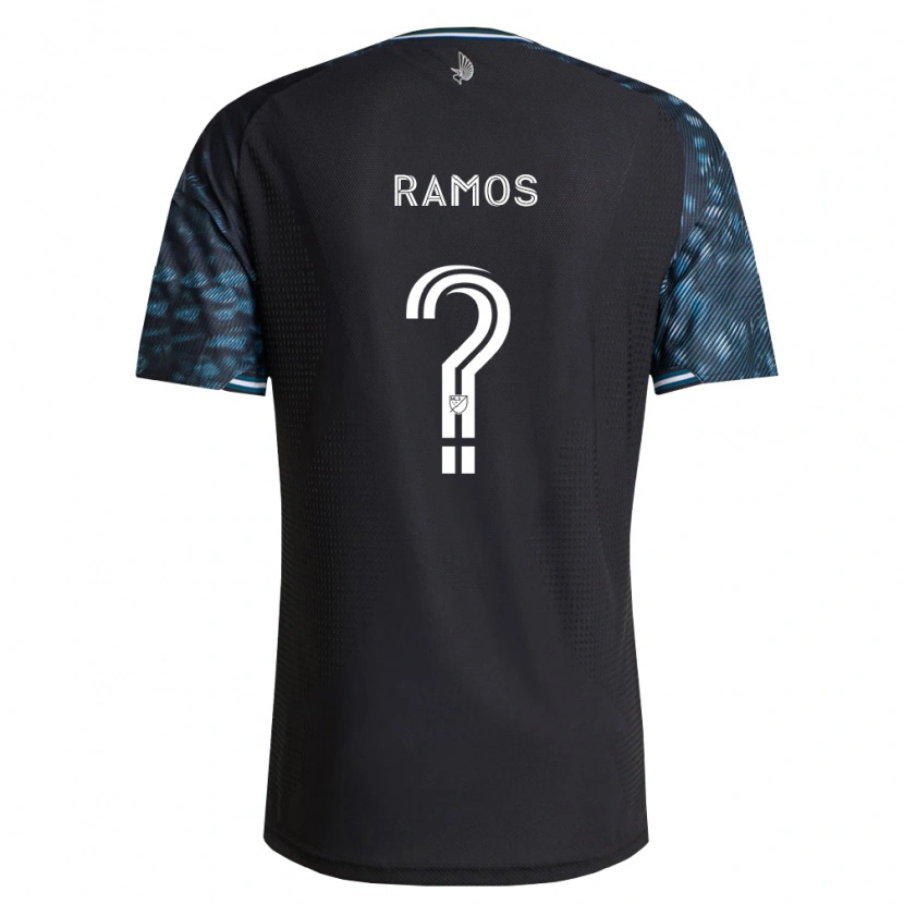 Danxen Bambino Maglia Jason Ramos #0 Bianco Nero Kit Gara Home 2026/27 Maglietta