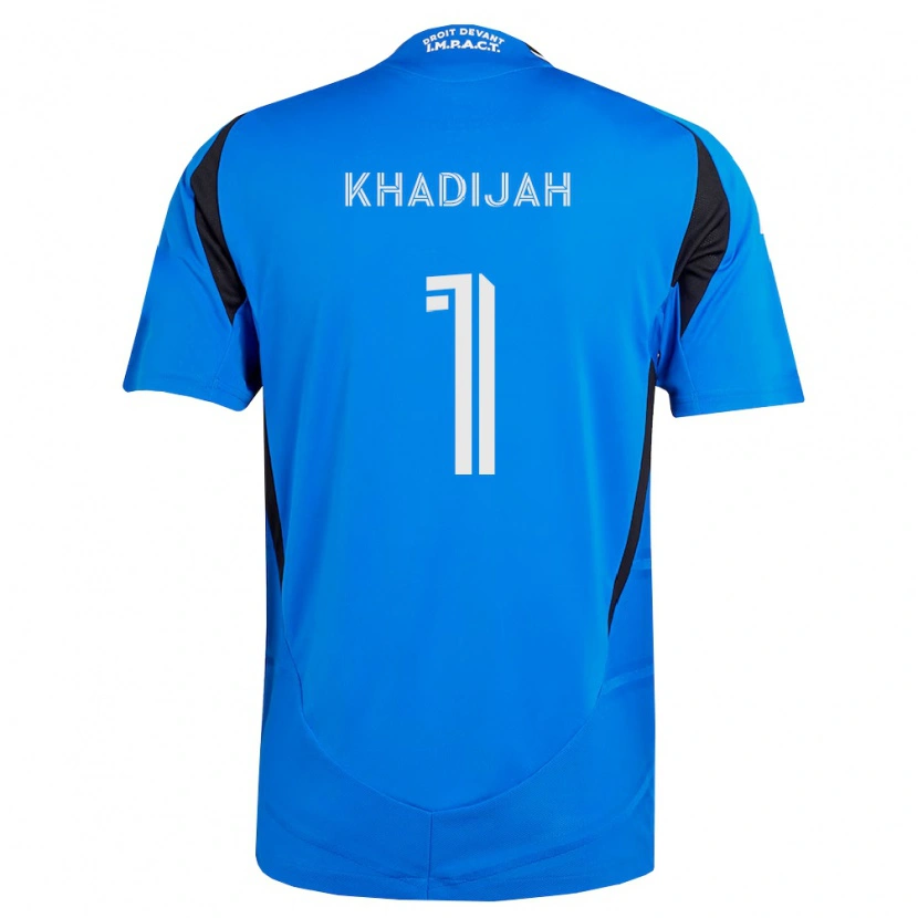 Danxen Bambino Maglia Cissé Khadijah #1 Blu Bianco Nero Kit Gara Home 2026/27 Maglietta