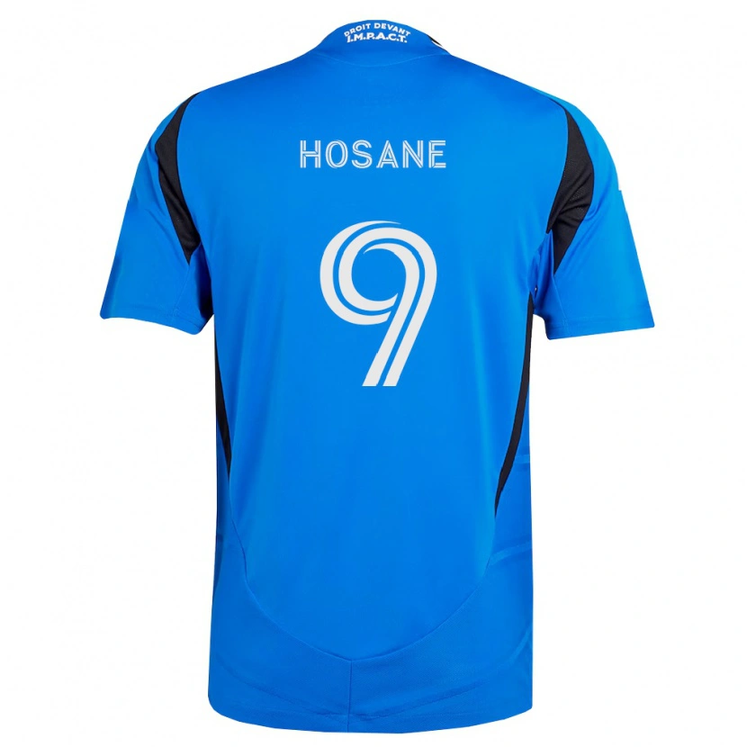 Danxen Bambino Maglia Soukou Hosane #9 Blu Bianco Nero Kit Gara Home 2026/27 Maglietta