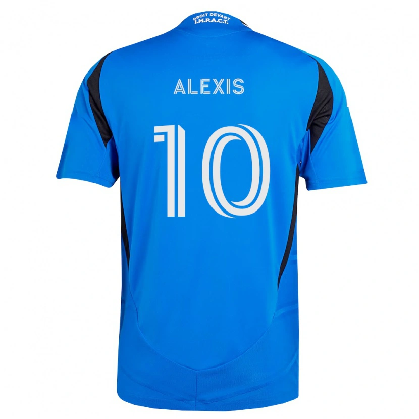 Danxen Bambino Maglia Alexis Sánchez #10 Blu Bianco Nero Kit Gara Home 2026/27 Maglietta