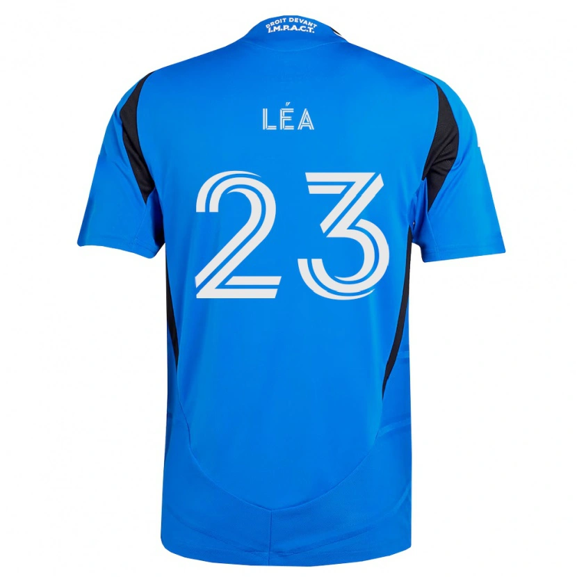 Danxen Bambino Maglia Jacques Léa #23 Blu Bianco Nero Kit Gara Home 2026/27 Maglietta