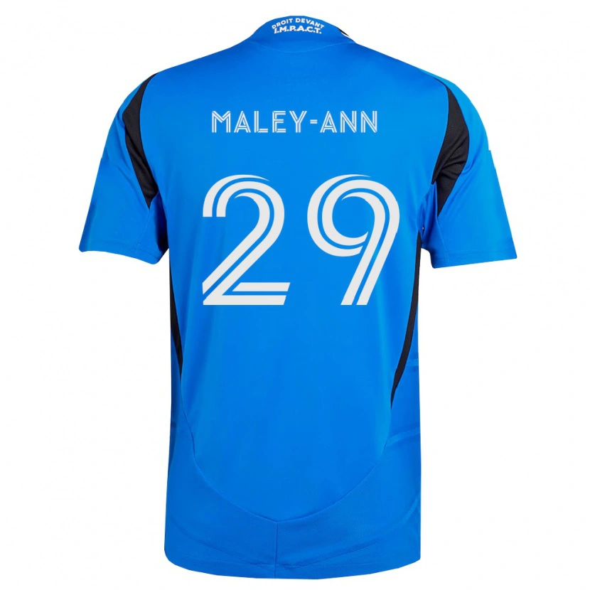Danxen Bambino Maglia Caron Maley-Ann #29 Blu Bianco Nero Kit Gara Home 2026/27 Maglietta